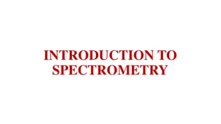 Spectrometry and Electromagnetic Waves