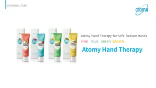 Atomy Hand Therapy - Nourishing Creams for Soft and Radiant Hands