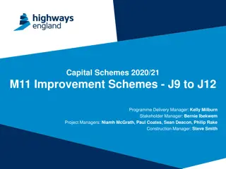 Highways England Capital Improvement Schemes 2020/21 on M11 - Meeting Overview