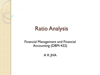 Financial Performance Through Ratio Analysis