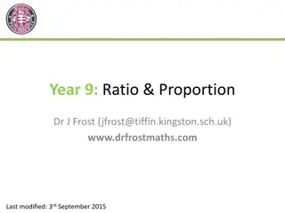 Exploring Ratios and Proportions in Year 9 Mathematics