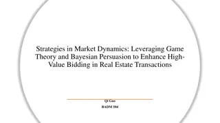 Enhancing Real Estate Bidding with Game Theory and Bayesian Persuasion