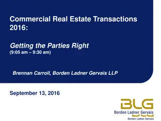 commercial real estate transactions in 2016