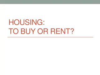 Renting vs. Buying a Home: Key Differences and Considerations