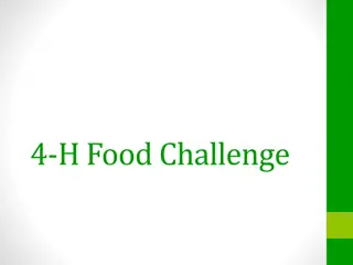 4-H Food Challenge: Empowering Youth Through Cooking Skills and Leadership