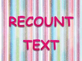 Understanding Recount Text: Definition, Structure, and Examples