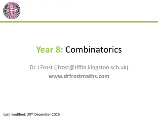 Combinatorics in Year 8 Mathematics