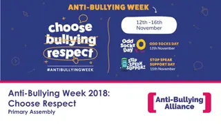 Promoting Respect and Kindness: Anti-Bullying Week 2018 Assembly