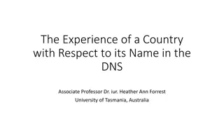 Factors in Country Names and DNS Confusion