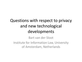 Privacy and New Technologies: Questions on Personal Data Relevance and Regulation