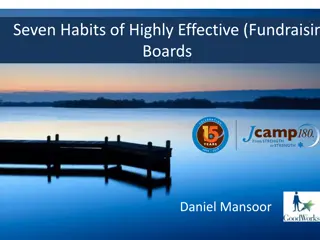 Effective Strategies for Fundraising Boards