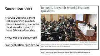 Uncovering Fabricated Data in Stem Cell Research: The Haruko Obokata Scandal