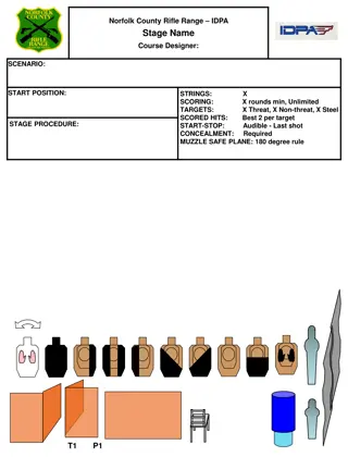 Norfolk County Rifle Range IDPA Stage Courses