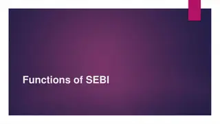 Role and Functions of SEBI in Financial Market Regulation