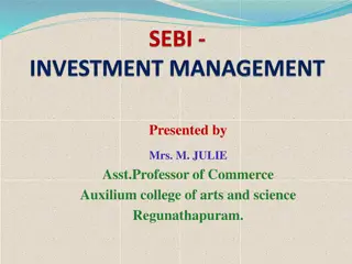 The Role and Purpose of Securities and Exchange Board of India (SEBI)