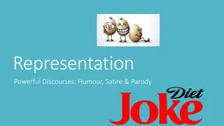 Exploring Humour, Satire, and Parody in Powerful Discourses