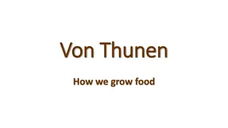 Understanding Von Thunen Model and Cadastral Systems in Agriculture