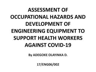 Occupational Hazards Assessment and Equipment Development for COVID-19 Protection