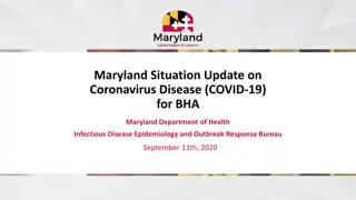 Maryland COVID-19 Update: Situation, Cases, and Reopening Stage 3