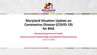 Maryland Department of Health COVID-19 Update June 26, 2020