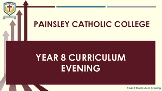 Overview of GCSE Curriculum at Painsley Catholic College