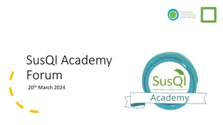 SusQI Academy Forum Highlights - March 2024