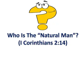 Spiritual Blindness of the Natural Man in Corinthians