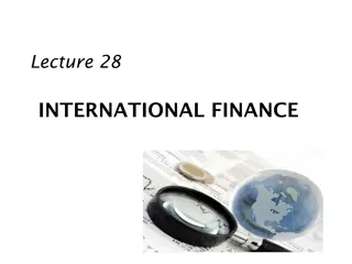 Economic Exposure in International Finance