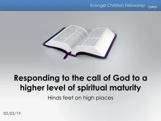 Evangel Christian Fellowship - Responding to the Call of God