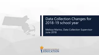 Data Collection Changes for 2018-19 School Year Overview