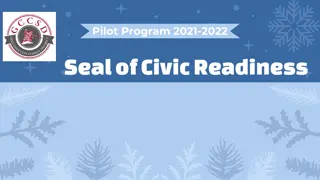 Civic Readiness Program Overview