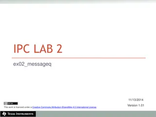 IPC Lab 2 MessageQ Client/Server Example