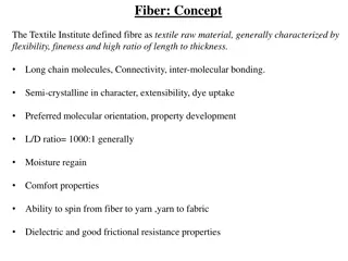 Cellulosic Fibres in Textile Raw Materials