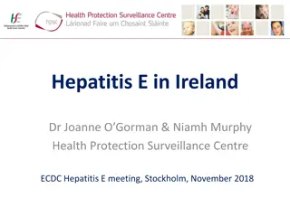 Hepatitis E Surveillance and Notifications in Ireland