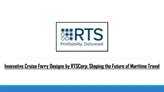 Innovative Cruise Ferry Designs by RTSCorp Shaping the Future of Maritime Travel