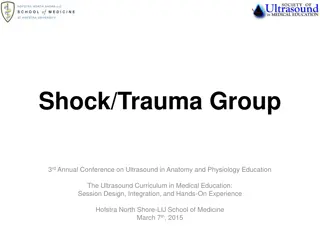 Ultrasound Curriculum in Medical Education: Shock/Trauma Group Conference 2015