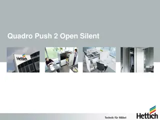 Quadro Push 2 Open Silent System Installation Guide