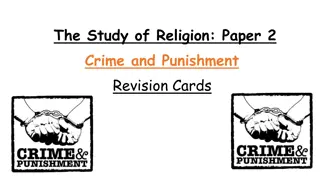 Crime and Punishment in Religion: Key Insights and Perspectives