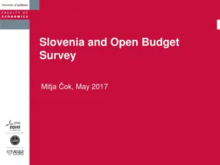 Overview of Slovenia's Open Budget Index 2015