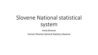 Slovene National Statistical System Overview