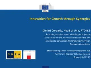 Slovenia's R&D Success: Achieving Growth Through Innovation and Synergies