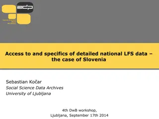 Detailed National LFS Data Access in Slovenia