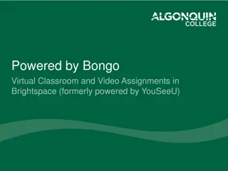 Enhancing Online Learning with Bongo Virtual Classroom