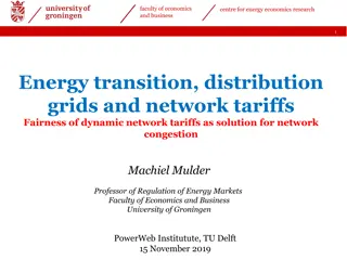 Energy Transition & Network Tariffs: Challenges & Solutions