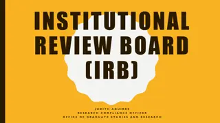 Understanding the Role and Importance of Institutional Review Boards (IRBs)