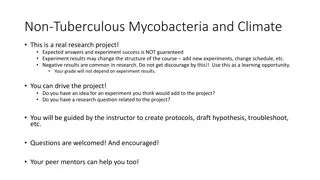 The Relationship Between Non-Tuberculous Mycobacteria and Climate