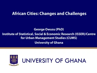 African Urbanization: Challenges and Trends