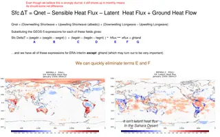 Analysis of Surface Temperature and Heat Flux Relationships