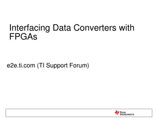 FPGA Data Converter Interfacing Overview