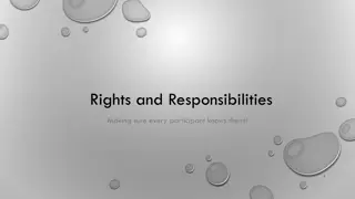 Participant Rights and Responsibilities Guidance